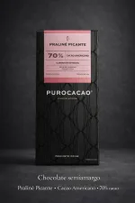 70% Chocolate Semiamargo - Praliné Picante