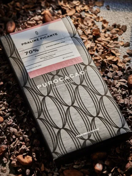 70% Chocolate Semiamargo - Praliné Picante
