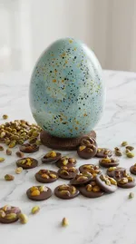 Huevo Mar Grande Mondedas de Pistacho